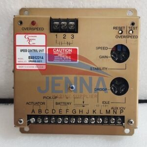 SPEED CONTROL UNiT CAUTION ENGINE SPEED CONTROL COMPONENT WHEN INSTALLING OR SERVICING, REFER TO PRODUCT PUBLICATION. SPEED MODEL: SERIAL NO: ESD5221A IP886-002
