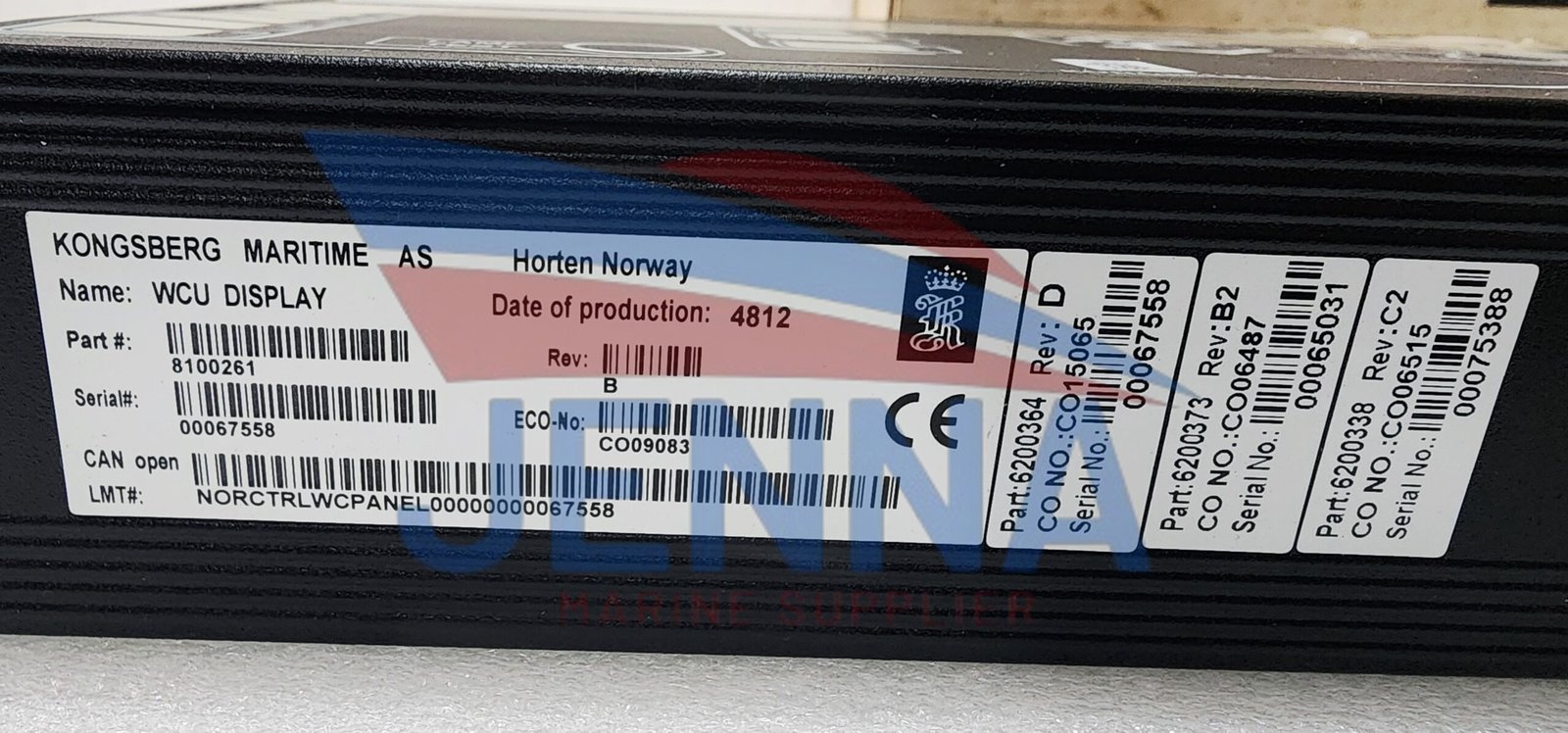 KONGSBERG MARITIME AS Horten Norway Name: WCU DISPLAY - Image 2